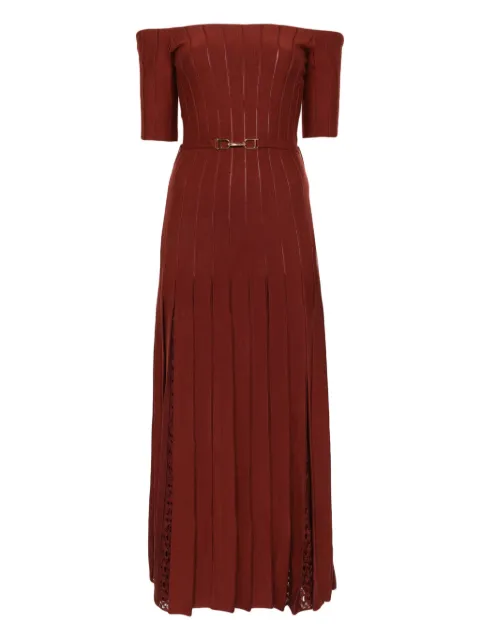 Gabriela Hearst silk-blend dress Brown 4259138A002
