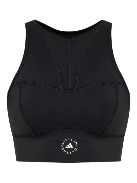 adidas by Stella McCartney halterneck sports bra Black JW4545