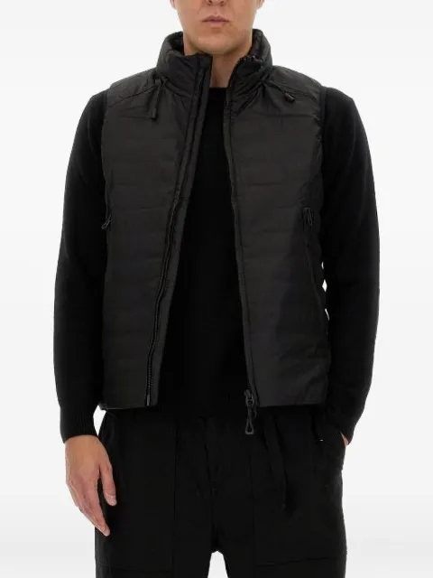 JG1 zip-up sleeveless gilet Black JG12404BLACK