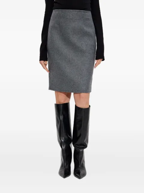 DSQUARED2 wool pencil skirt Grey S75MA0991D35255