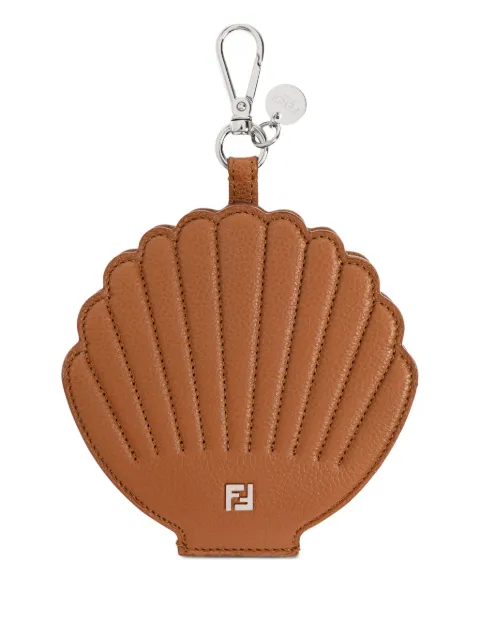 FENDI shell-shaped charm keyring Brown 7AS383APDR