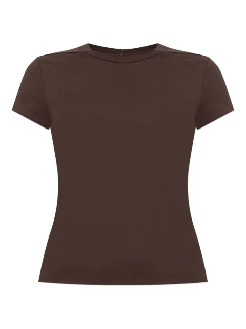 Rick Owens seam-detail T-shirt Brown RP02E4235JA78