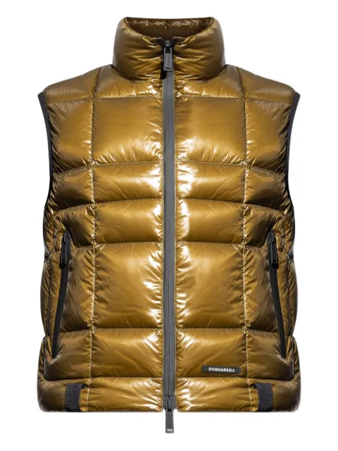 DSQUARED2 quilted vest Brown S74FB0344D35315