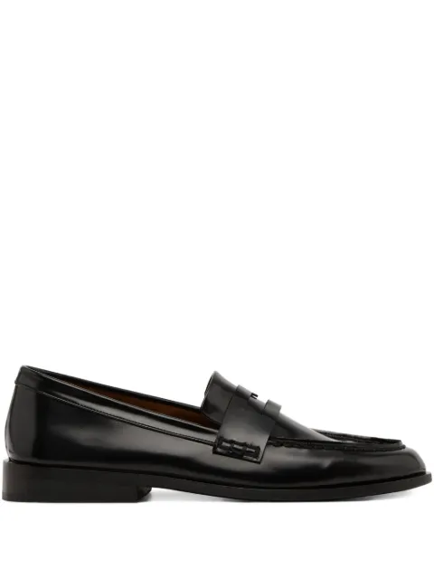 Marsèll Mocasso penny leather loafers Black MM4850P041