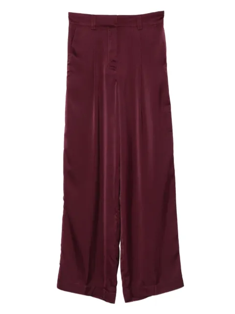 Ba&Sh Charly pleated-front trousers Purple 1H25CHAR