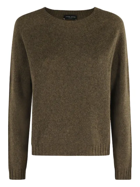 Roberto Collina round-neck wool sweater Green 253F36601097