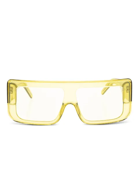 Rick Owens Documenta square-frame sunglasses Yellow RG0000002GTSACD