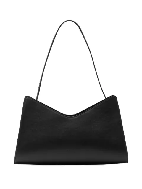 Marsèll trapezoid leather tote bag Black MB0492P010