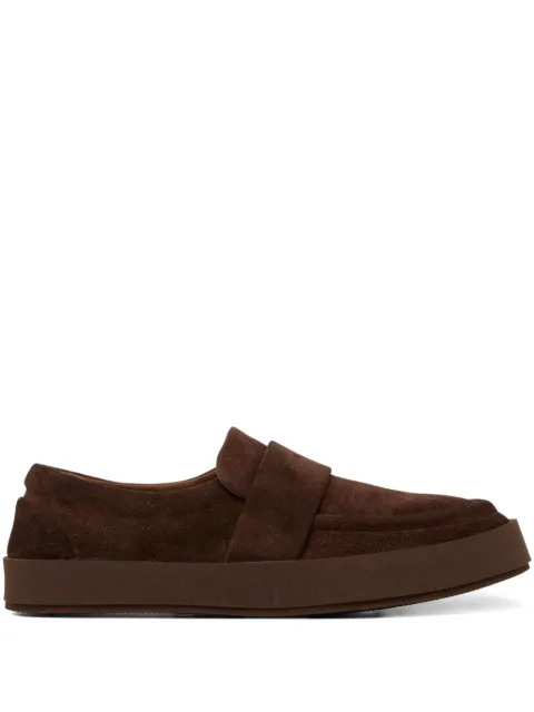 Marsèll suede slip-on loafers Brown MMG601P024