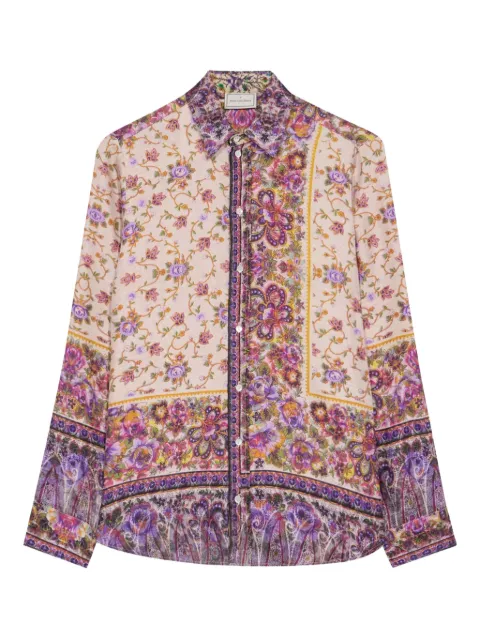 Pierre-Louis Mascia Aloe shirt Purple ALOESCML12451SE