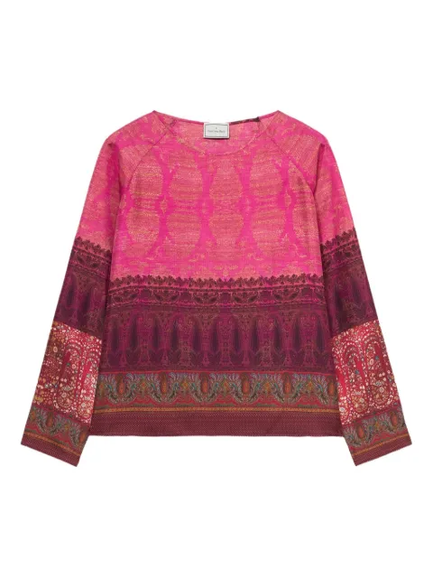 Pierre-Louis Mascia paisley-print shirt Pink ALOESCML10061SE