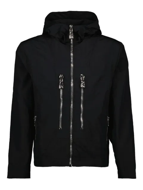 L8 Studio Rangement hooded zip-fastening jacket Black L8FW202402300102