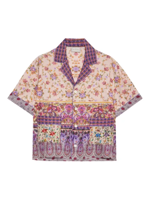Pierre-Louis Mascia Aloe shirt Purple ALOESCMC11927SE