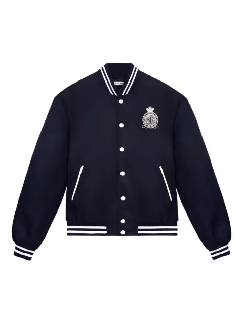 Sporty & Rich Royal Club embroidered bomber jacket Blue OW030620219