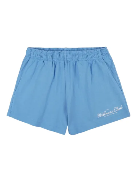 Sporty & Rich Wellness Club Disco shorts Blue SH037620081