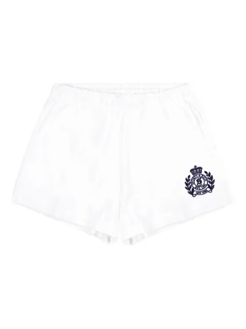 Sporty & Rich H&W embroidered shorts White SH037620241
