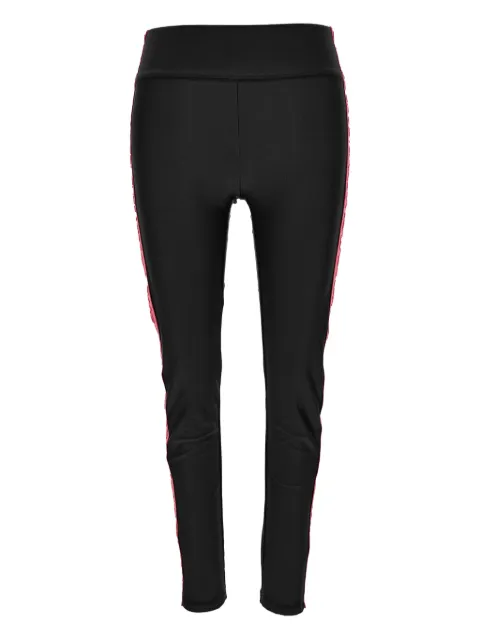 Versace Jeans Couture embossed-logo leggings Black 79HAC114N0008