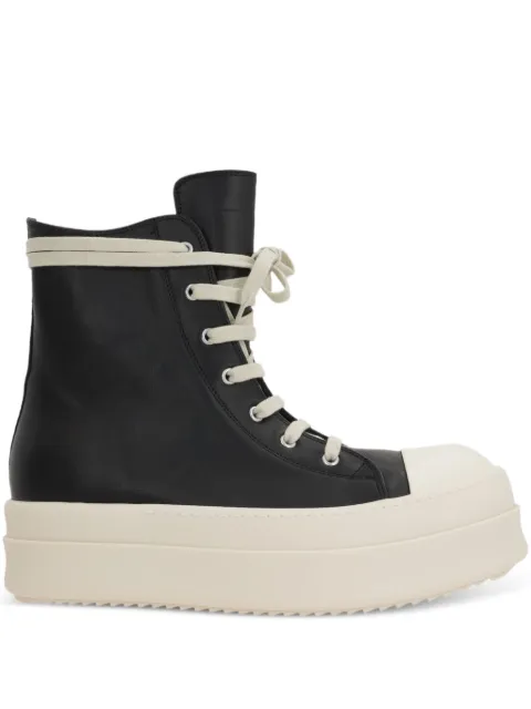 Rick Owens Mega Bumper lace-up platform sneakers Black RU02E1859LCO911