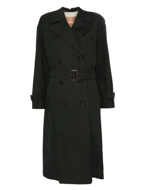 Max Mara double-breasted belted coat Black 2529026034600