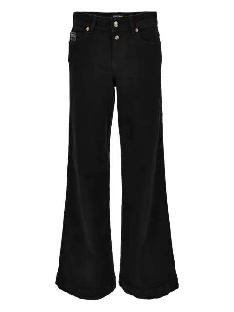 Versace Jeans Couture logo-plaque jeans Black 79HAB561CDW00