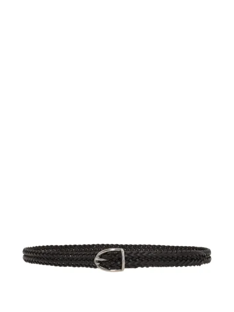 TOM FORD braided leather belt Brown TB314ICL039Y1B023