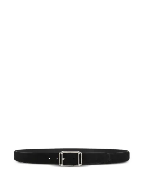TOM FORD rectangular-buckle leather belt Black TB308LCL484Y1N001