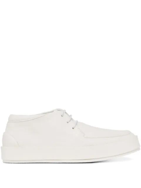 Marsèll lace-up platform desert boots White MWG600P018