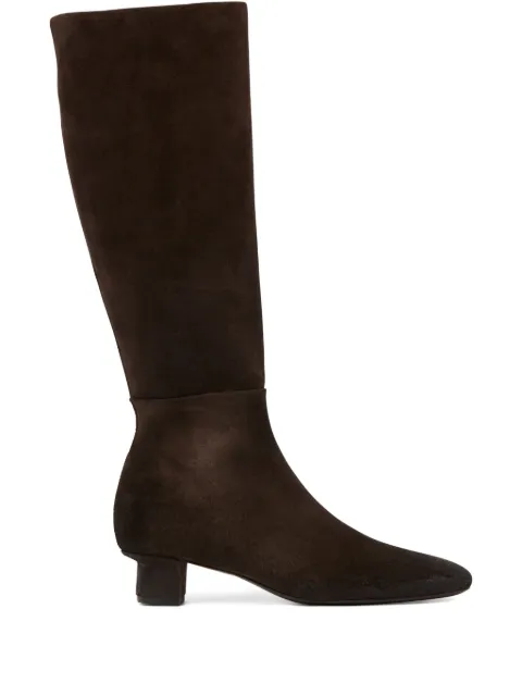 Marsèll suede knee-high boots Brown MW8721P024