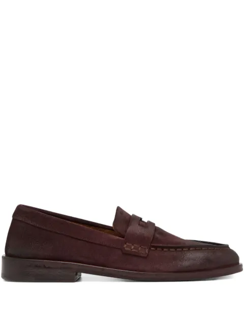 Marsèll suede loafers Red MW8650P024