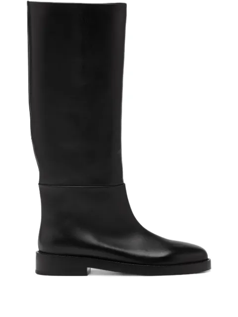 Marsèll knee-high leather boots Black MW8761P012
