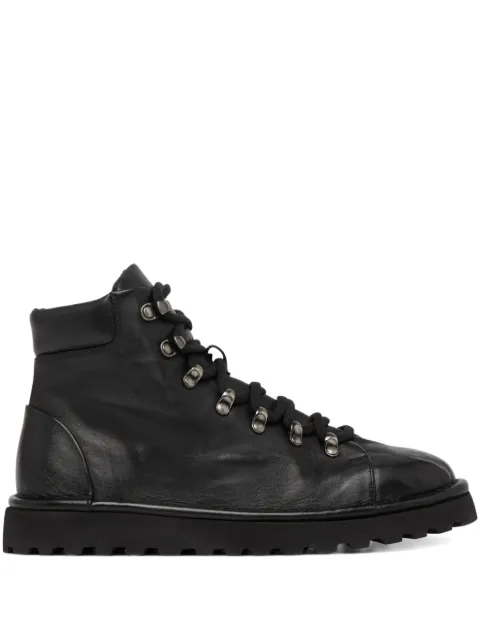 Marsèll lace-up leather boots Black MWG356MP011