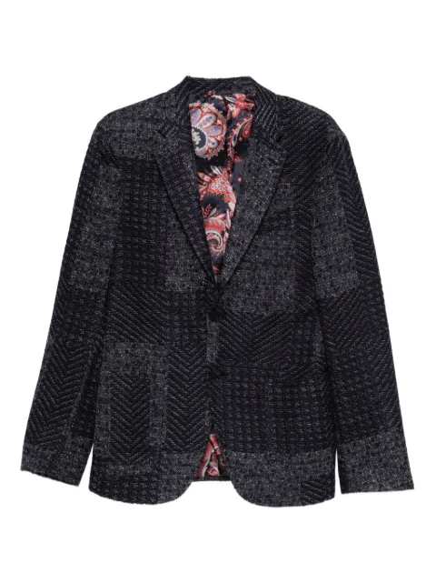 ETRO paisley-lined jacket Blue MRCA005499JKB05