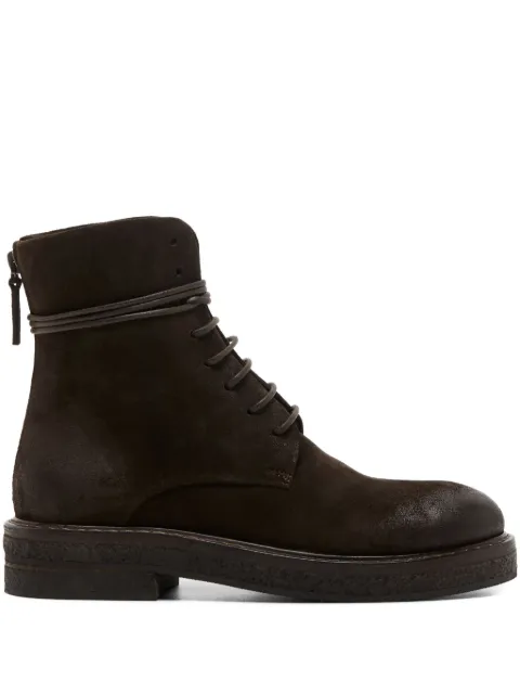 Marsèll Parrucca lace-up zip boots Brown MM2965P024