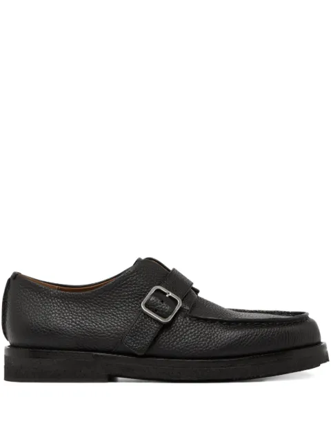 Marsèll buckle-fastening leather monk shoes Black MM4858P045