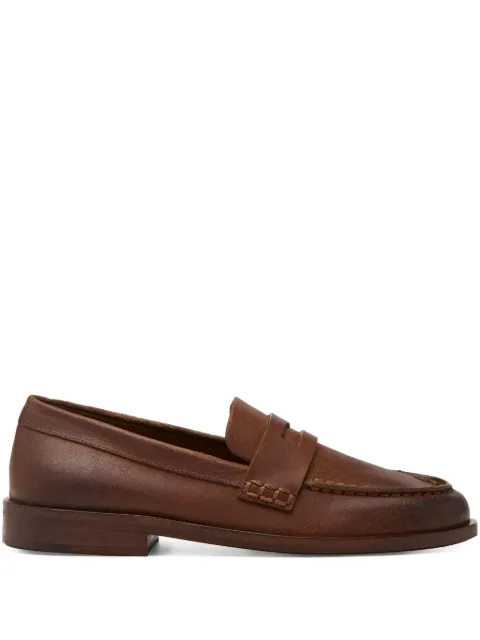 Marsèll penny leather loafers Brown MW8650P027