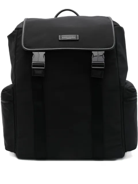 GIANNI CHIARINI Oslo buckle-fastening backpack Black ZNUB18416NYLPL