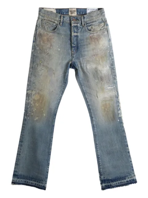 GALLERY DEPT. distressed frayed jeans Blue 604640067INDI