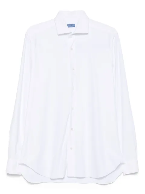Barba long-sleeve button-up shirt White CKU13P0150015U