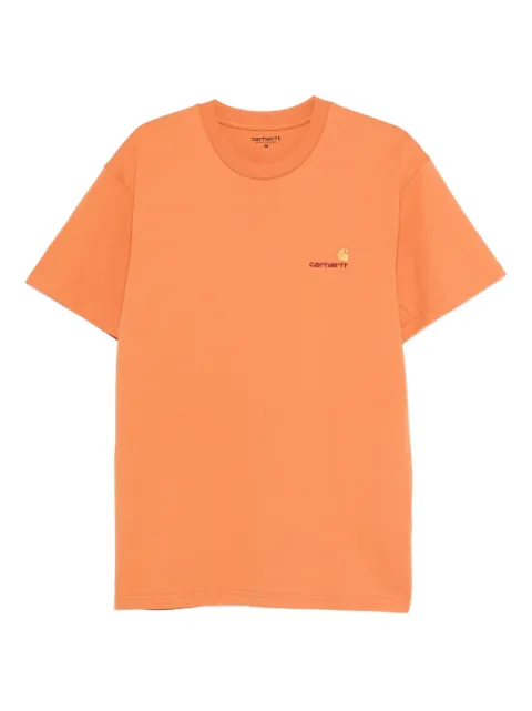 Carhartt WIP logo-embroidered T-shirt Orange I029956