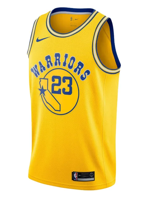 Nike NBA GSW Hardwood Classics jersey Yellow 9Z2B7B1APGREEN