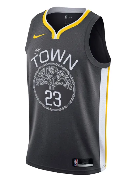 Nike NBA Golden State Warriors "The Town" swingman jersey Grey 9Z2B7BZ3PGREEN