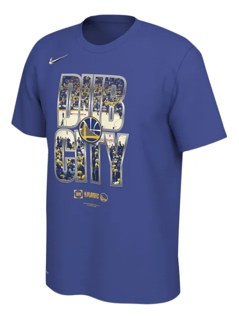 Nike NBA Warriors Dri-Fit T-shirt Blue 561416