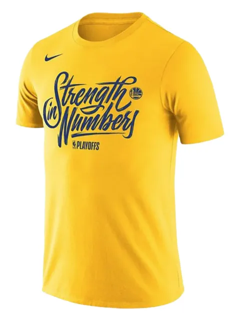 Nike NBA GSW Dri-Fit T-shirt Yellow 812863
