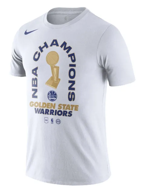 Nike Warriors 2018 NBA Finals Champ Parade T-shirt White M18FINALSPARADE