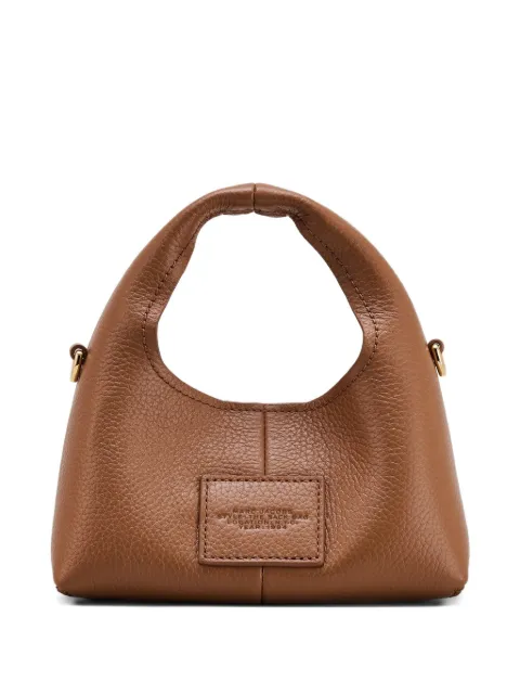 Marc Jacobs mini The Sack Bag grained leather crossbody bag Brown 2F5SMN019S01212