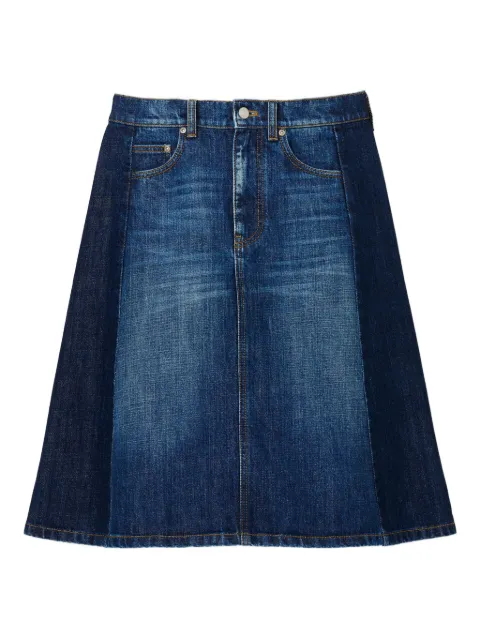 Marc Jacobs two-tone denim skirt Blue 2F5RSK050D02480