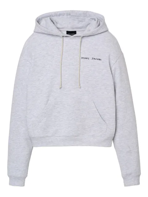 Marc Jacobs joy graphic cotton hoodie Grey 2F5RTP032C44028