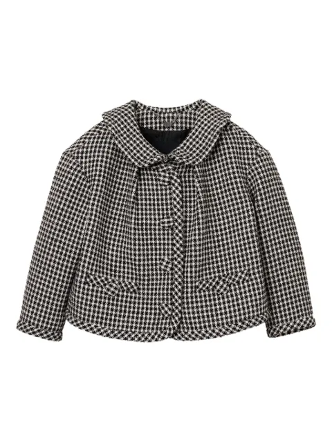 Marc Jacobs Gingham-tweed jacket Black 2F5RJC055W06002