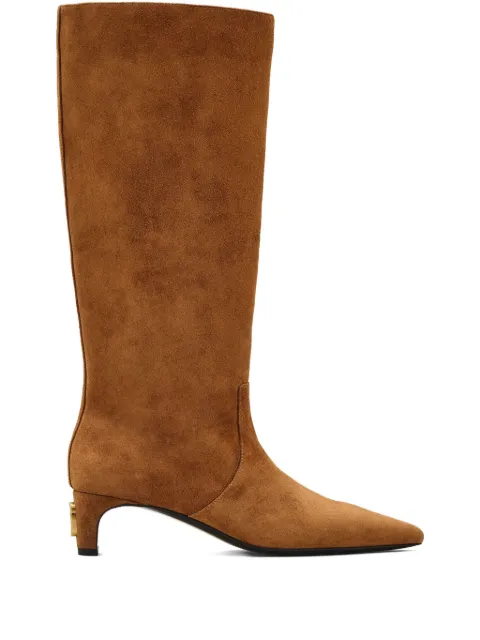 Marc Jacobs suede pointed-toe boots Brown 2F5FBO001F45860
