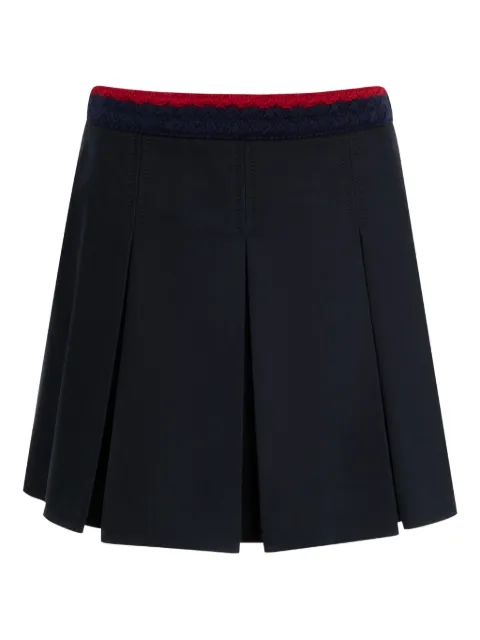Moncler pleated mini skirt Blue K20932D00004598OP
